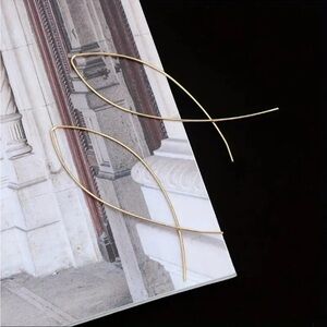 🛍️gold tone wire earrings